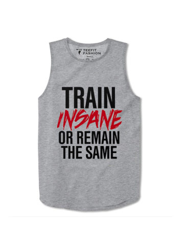 GREY TRAIN INSANE SLEEVELESS TOP