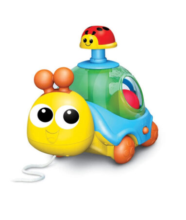 WinFun Spin and Pull Snail Toy
