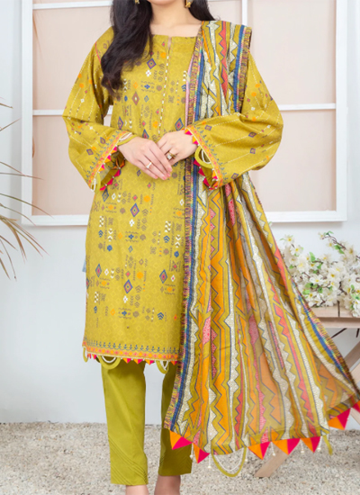 WOMEN LAWN SUIT FB-1000000616655