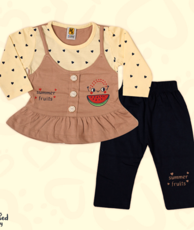 Suit For Baby – Brown Colour