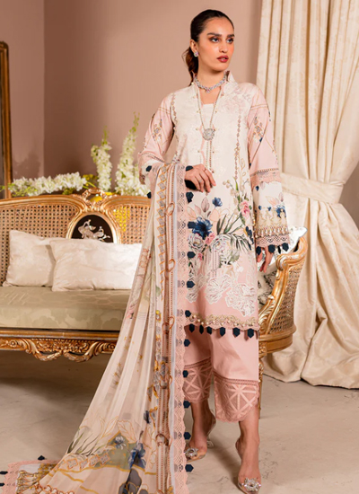 Digital Printed Bamber Chiffon Dupatta