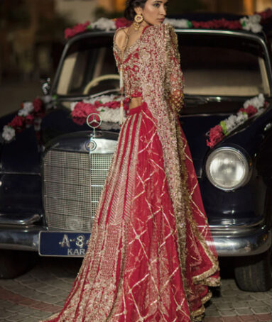 Red Net Bridal - Ratjaga For Women
