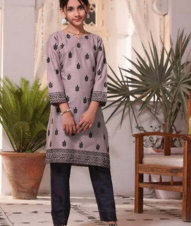 Embroidered Shirt and Trouser For Girls
