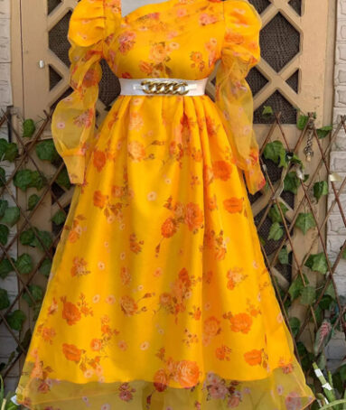 Floral Print Stunning Maxi Dress
