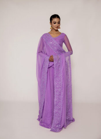 Linning Katan Silk Dress For Women