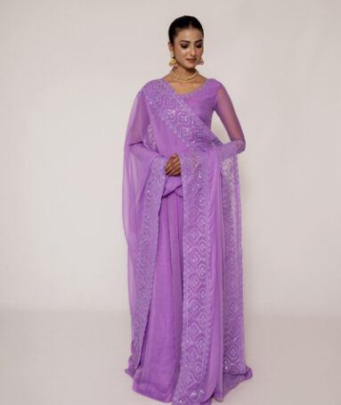Linning Katan Silk Dress For Women